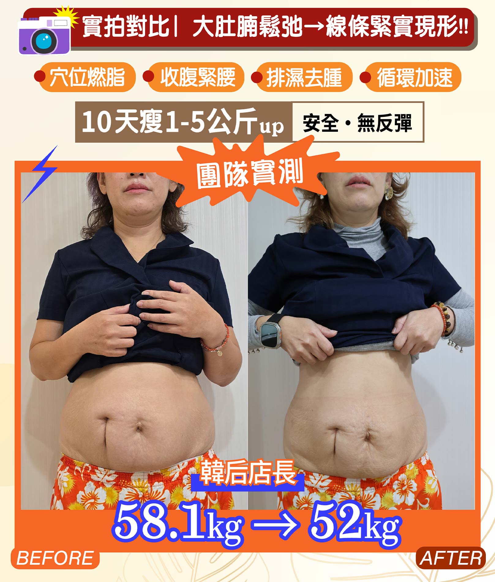店長見證,素人見證,全身瘦,瘦身,減重,1~10公斤,脂肪肝,三酸甘油脂,膽固醇,減肥,瘦身,輕鬆瘦,幸福瘦身,幸福享瘦,韓后診所