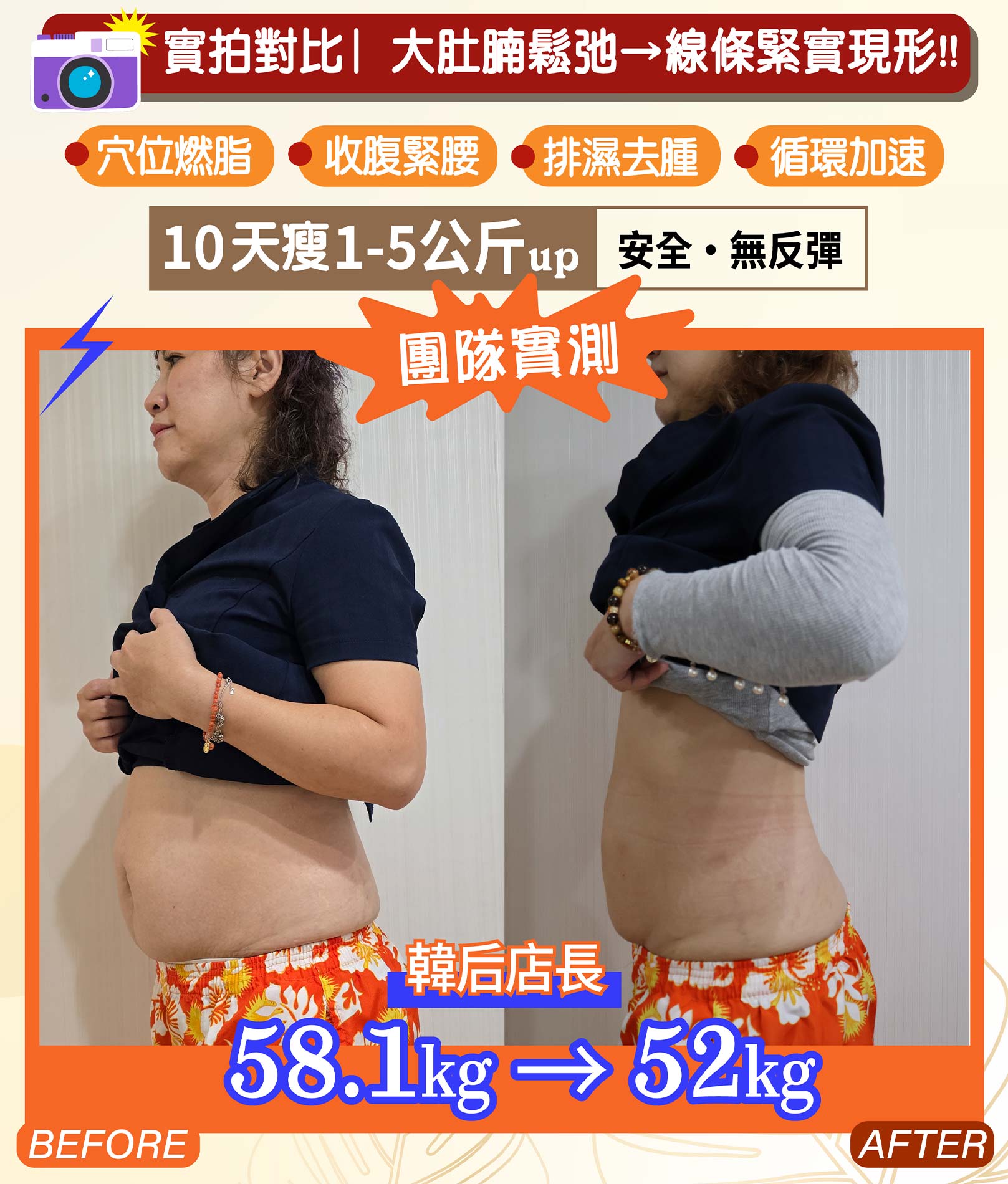 店長見證,素人見證,全身瘦,瘦身,減重,1~10公斤,脂肪肝,三酸甘油脂,膽固醇,減肥,瘦身,輕鬆瘦,幸福瘦身,幸福享瘦,韓后診所